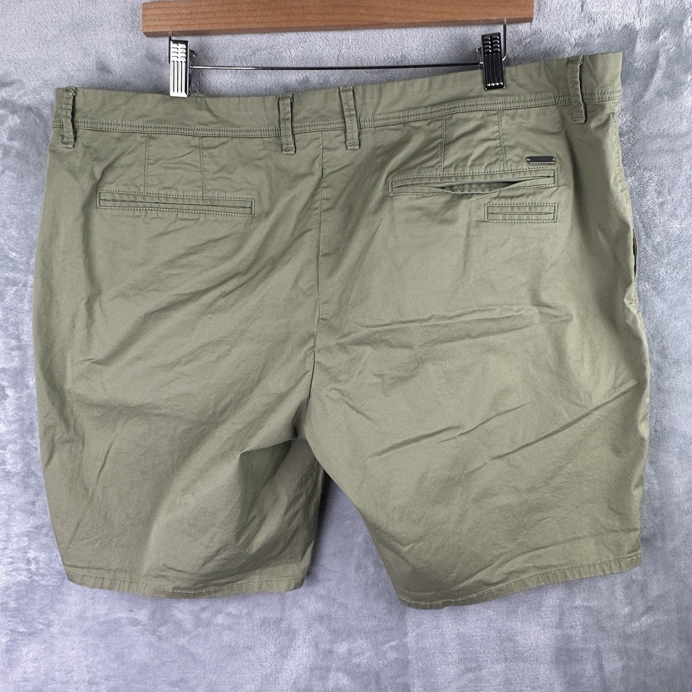 Rodd & Gunn Men's Chino Shorts Olive Green Size 40 Stretch Flat Front Casual - Picture 8 of 11